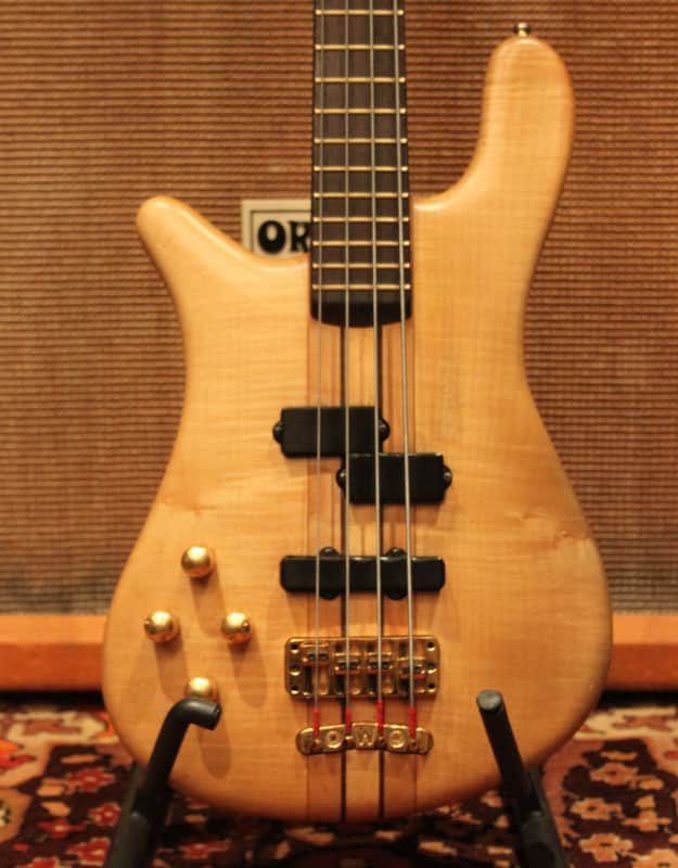 Warwick Streamer Bass 1991 Natural Left Handed Germany image 1