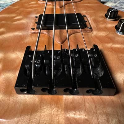 Birdsong "Sadhana" 4-String (Short Scale) 2011 - Quilted Maple image 13