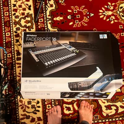PreSonus Faderport 16 USB DAW Control Surface 2018 - Present - Black image 3