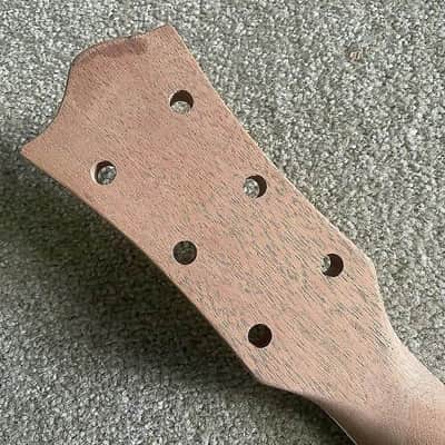 Custom Tiger Maple Top Guitar Mahogany Body and Neck, Rosewood Fingerboard Fretboard Set image 13