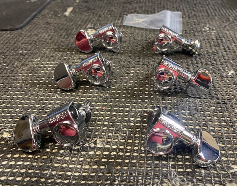 Grover Rotomatic 3x3 Tuners image 1