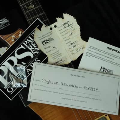 PRS Single Cut Yellow 10Top 2003 image 10