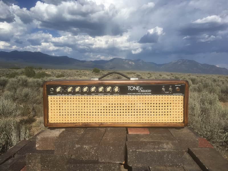 Allen Amplifictation -  Rare 80watt Blackface Twin Reverb Head- Tone Savor image 1