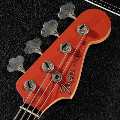 Fender Custom Shop MBS 1962 Jazz Bass Aged Fiesta Red 3-Tone Sunburst by Jason Smith [R135769] (01/06) image 10