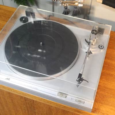 Vintage 1980 JVC L-A21 Turntable & Ortofon Cart - Made in Japan! image 7