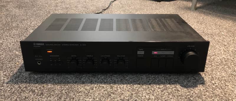 Yamaha A-300 Amplifier, year 1983 (NS-10), Stereo Power Amplifier for Passive Speakers, Vintage Natural Sound, made in Japan image 1
