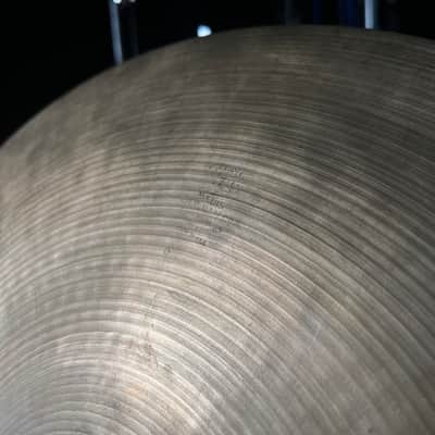 Vintage 60's Zildjian 18" Medium Crash 1380g. (Bag 4) image 2