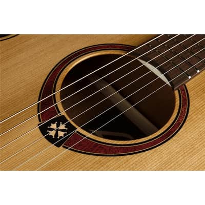 Lag T170 Ace Chitarra Acustica Auditorium Cutaway Eq image 4