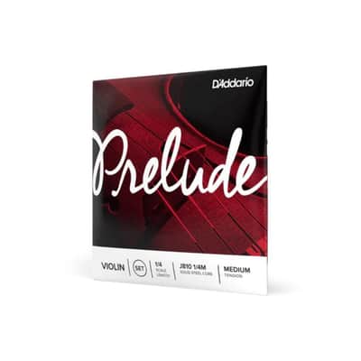 D'Addario Prelude Violin String Set | 1/4 Scale (Medium Tension) image 1