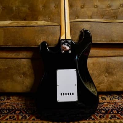 SX Guitars SST57 3/4 BK ( Child Guitar/ Traveler ) Mini Strat Black image 2