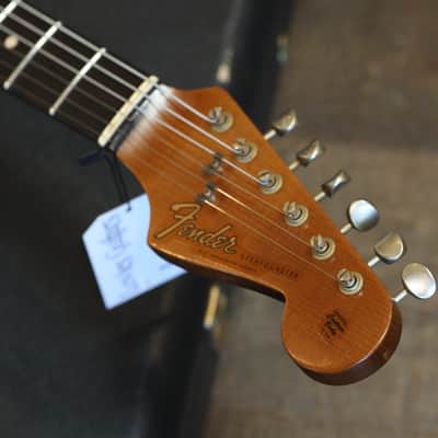 2021 Fender Custom Shop Limited Edition Double Bound Stratocaster Electric Guitar Sherwood Metallic + HSC image 11