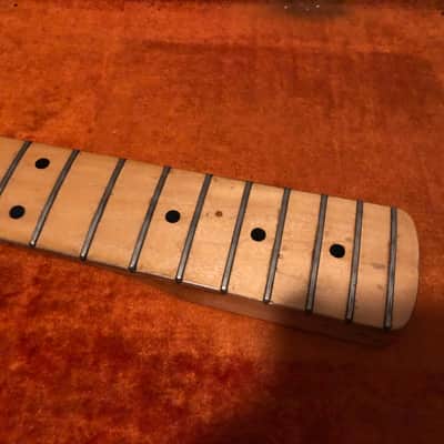 Vintage Fender Precision Bass Neck 1972 Maple Left Handed Lefty image 4