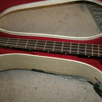 1950s-Kay-K162-Howlin-Wolf-Jimmy-Reed-electric-bass-with-case  1950s-Kay-K image 3