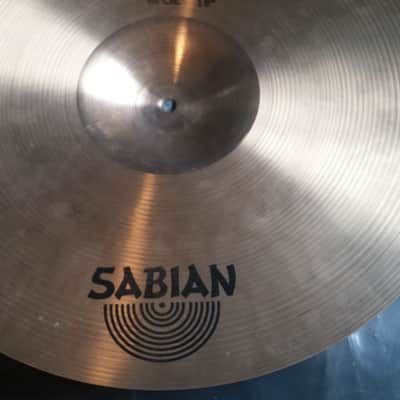 VINTAGE SABIAN 18" THIN CRASH EARLY 80S BEAUTIFUL ORIGINAL INK STAMPS Sounds Great ! 1325 G image 11