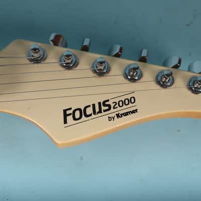 1980s Kramer Focus 2000 Made in Japan White Electric Guitar image 21