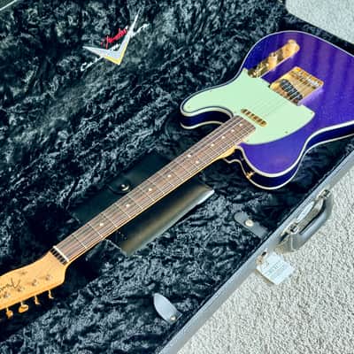 Fender CS "Wildwood 10" Telecaster Custom - Purple Sparkle with Josefina Pickups & John English Neck Profile image 4