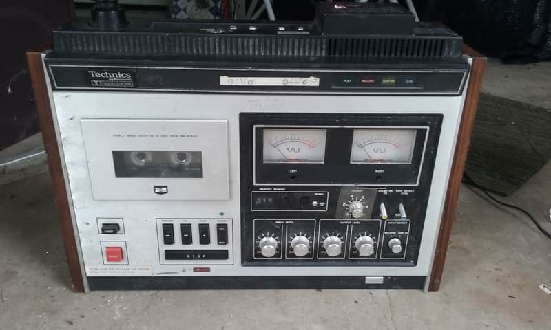 Technics RS-276 US Direct Drive Stereo Cassette Deck (salvage) image 1