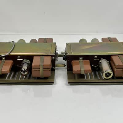 1968 Lomo UP-25C YP-25C Vintage Microphone Tube Preamp Pair image 4