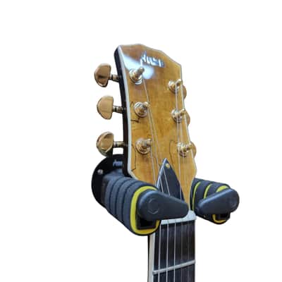 2x HJWH-G14B Auto Lock Guitar Wall Hanger/Mount/Stand image 3