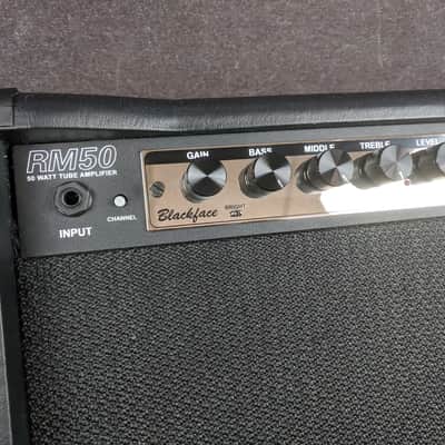 Randall RM50 Modular Amp Head 50W Tube Guitar Amplifier w/ Blackface & Deluxe Modules + Footswitch image 3