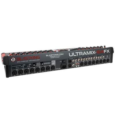 Blastking ULTRAMIX-164FX 16-Channel Mixer with 4 Aux, Bluetooth, USB and DSP image 5