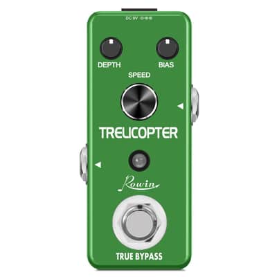 Rowin TRELICOPTER Optical Tremolo Huge Range of speeds and depths True Bypass LEF327, FREE PICKS + HOLDER+ FREE SHIP USA image 2