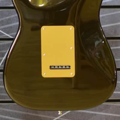 Fender American Ultra Stratocaster Maple Fingerboard Texas Tea with Hard Case B-Stock image 7