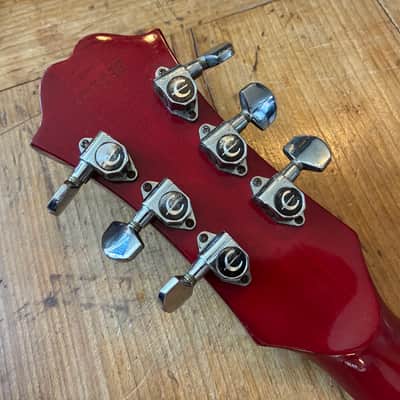Epiphone  Riviera Blue Label  1971-75 - Cherry VIDÉO image 15