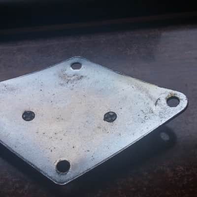 Pearl Hoshino VINTAGE Diamond Plate Tom SPADE CLIP Bracket MIJ JAPAN 60s 70s Rail Consolette image 4