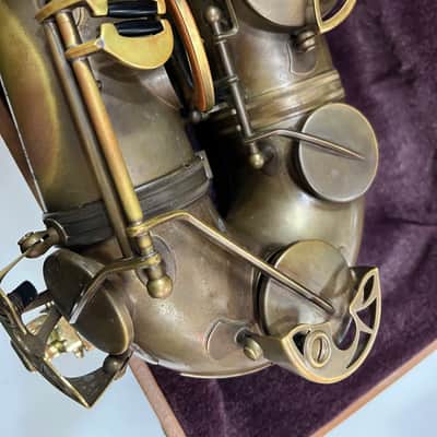 Cannonball Vintage Reborn Series - TVR/E-BR - Brute Finish - Tenor Saxophone - Empire Limited Engraving With Case image 9