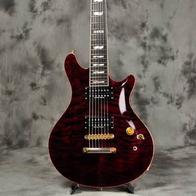 ESP Custom Order Potbelly 7 String Baritone Black Cherry image 2