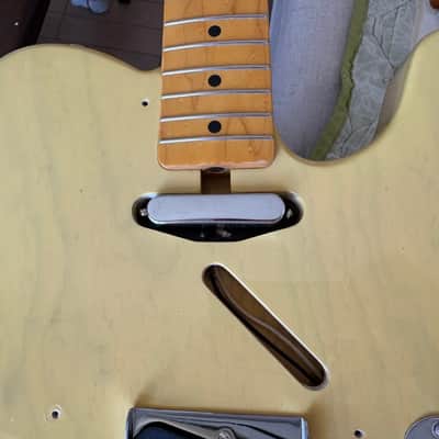 Fender Japan 2002 BROADCASTER Original Poodle Tweed Hard Case Telecaster image 5