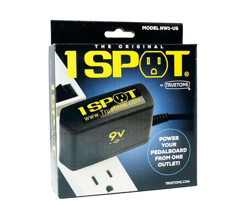 Truetone One 1-Spot Space Saving 9V DC Adaptor image 1