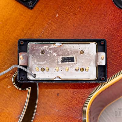 1970 Gibson Super 400 CES Vintage Archtop Electric Guitar Sunburst w/ T Tops, 1 11/16" Nut image 18