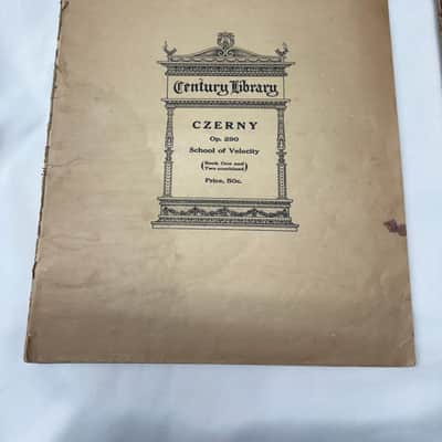 Vintage Lot of piano books -Used Antique old image 6