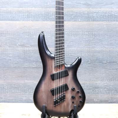 Ibanez SRC6MS Workshop Black Stained Burst Low Gloss 6-String Electric Bass image 2