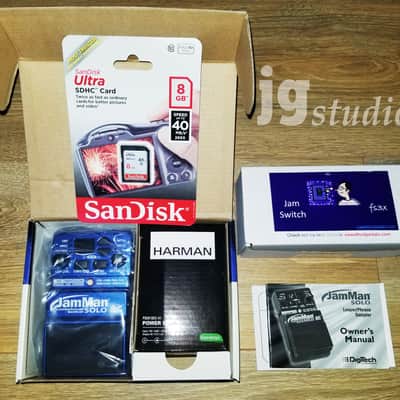 DigiTech JamMan Solo with SweetFoot Jam Switch Footswitch and 8GB SD Card... NEW! image 10