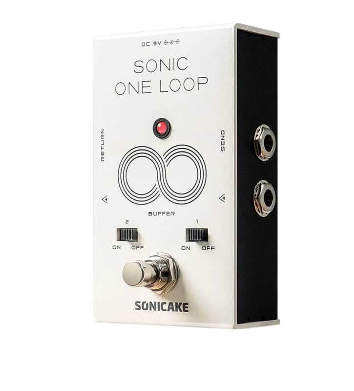 New SONICAKE Sonic One Loop AB Line Selection Buffer Guitar Bass Effects Pedals image 1
