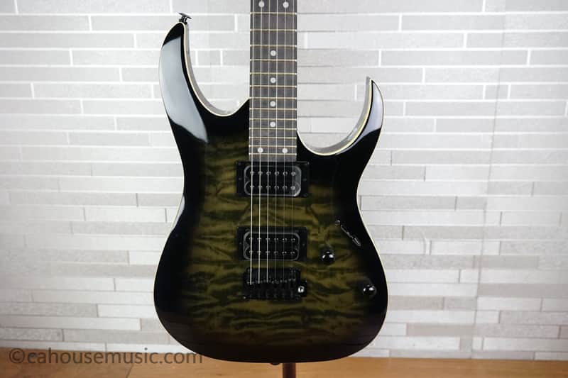 Ibanez GRGA120QA-TKS GIO - Transparent Black Sunburst image 1