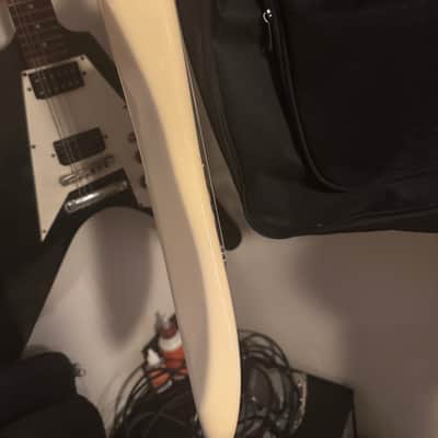 Fender Kenny Wayne Shepherd Artist Series Signature Stratocaster 2009 - 2015 - Arctic White with Cross Graphic image 5