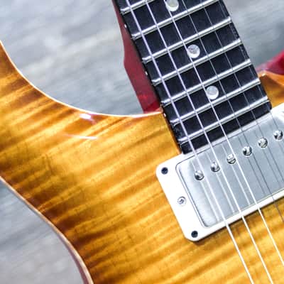 PRS DGT Semi-Hollow Limited Edition McCarty Sunburst Electric Guitar w/Case image 9