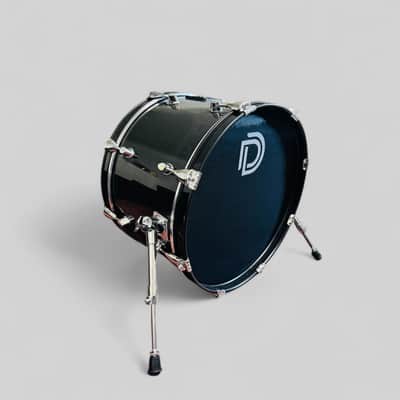 Dolby Drums 18” 3-Ply MESH Low Volume Bass Kick Drumhead Black DoubleD image 3