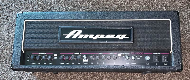 Ampeg lee Jackson VL1002 2-Channel 100-Watt tube Guitar Head made in the usa image 1