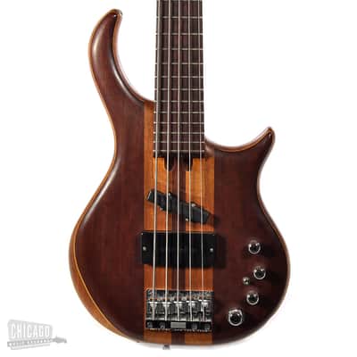 Warrior Custom Five String Bass Natural image 3