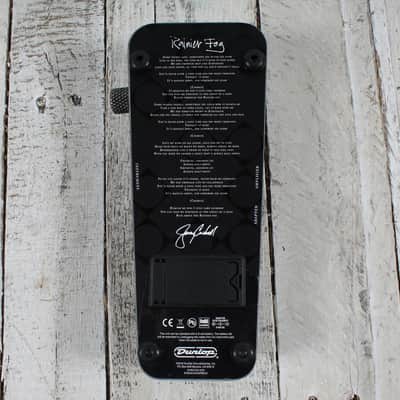 Dunlop Jerry Cantrell Rainier Fog Cry Baby Wah Electric Guitar Effects Pedal image 9