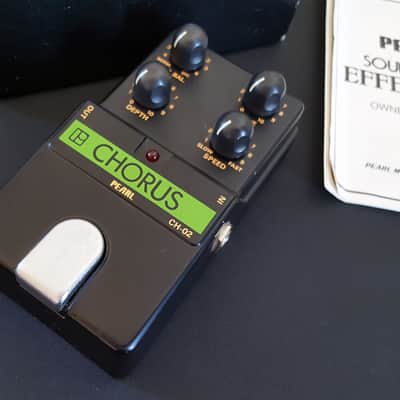 Pearl CH-02 Chorus Vintage 1980s MIJ - Black image 7
