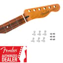 Fender Roasted Maple & PF Telecaster Neck w/ Tuners 12" Radius 22 Jumbo Fret 099-0303-920