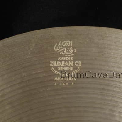 14" ZILDJIAN A series MASTERSOUND HI HAT CYMBALS, EXCELLENT, DEMO VIDEO! image 5