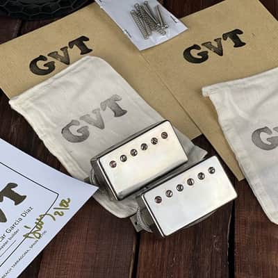 General Vintage Tone 1957 - 1959 Zebra PAF Humbucker set hand made Scatter with True vintage covers image 6