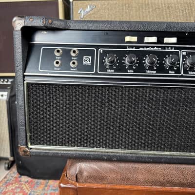Ampeg SVT 300 Watt  Bass Head MTI Era  Black Panel 6550's - 1981 image 5